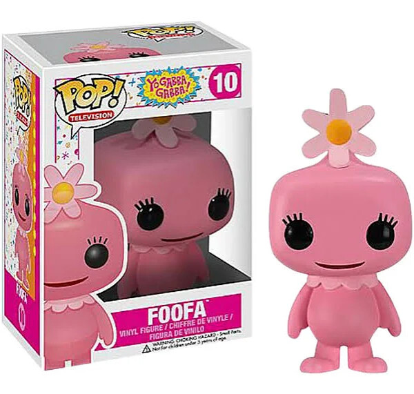 Funko Pop! Television Yo Gabba Gabba Foofa Figure
