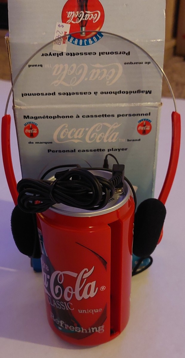 Coca-Cola カセットプレーヤー レトロデザイン コカ・コーラ - コカコーラ 自動販売機型 カセットプレーヤーの