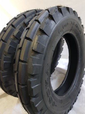 6 00x16 6 00 16 2 Tires 2 Tubes 6 Ply Roadcrew Knk 33 4 Rib Farm Tractor 617831994462 Ebay