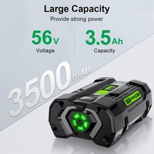 56V 3.5Ah For EGO Power+ 56volt BA1400T BA4200 BA2800 ST1502LB LI-ION Battery