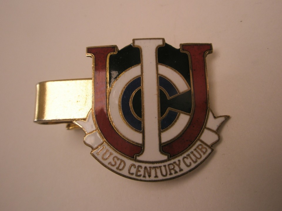 IUSD Century Club Vintage Tie Bar Clip eBay