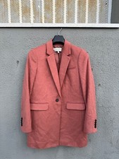 Hobbs Wool Blazer Jacket Size Us 8 Blake Tweed by Moon Bright Pink