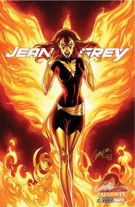 JEAN GREY J SCOTT CAMPBELL C DARK PHOENIX VARIANT NM