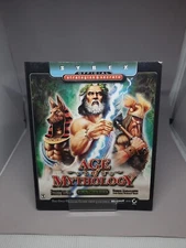 Age of Mythology Official Prima Strategy Guide Walkthrough Player Book + Poster