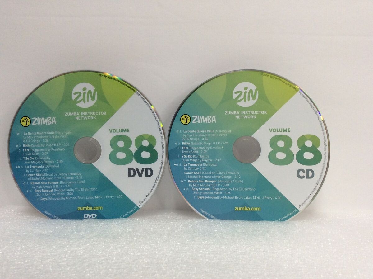 Zumba ZIN 88 DVD & CD