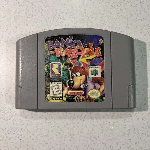 Banjo-Kazooie (Nintendo 64 N64, 1998) Cart Only Authentic Tested