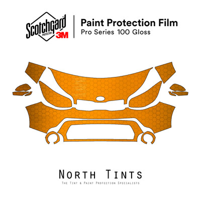 3M PRO Series PreCut Paint Protection Film Clear Bra PPF for KIA Soul 2014-2016