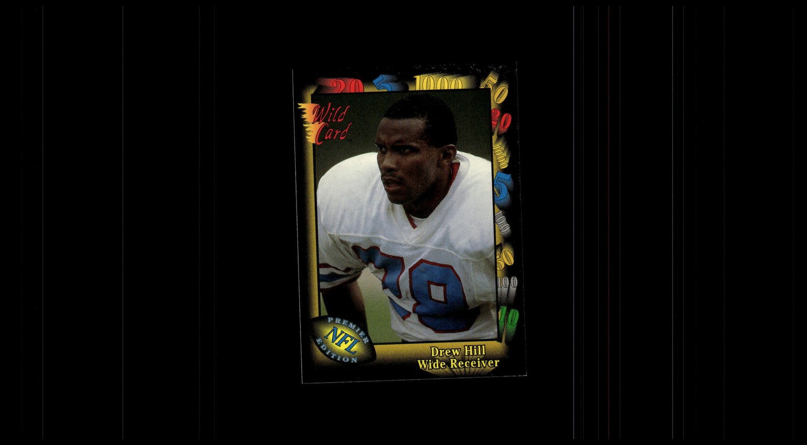1991 Wild Card #17 Drew Hill