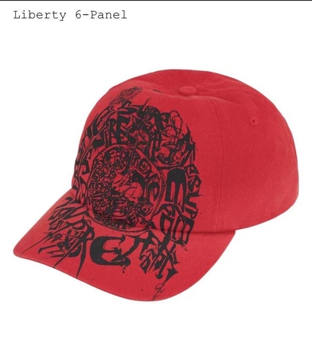 EN MAIN Chapeau Supreme LIBERTY 6 PANNEAUX rouge livraison rapide et gratuite ?