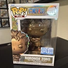 Funko Pop! Plus One Piece - Roronoa Zoro Bronze Statue #1901 Special Edition