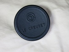 Original REPLACEMENT KNOB Le Creuset 2.2&rdquo;  LARGE Black Classic Phenolic
