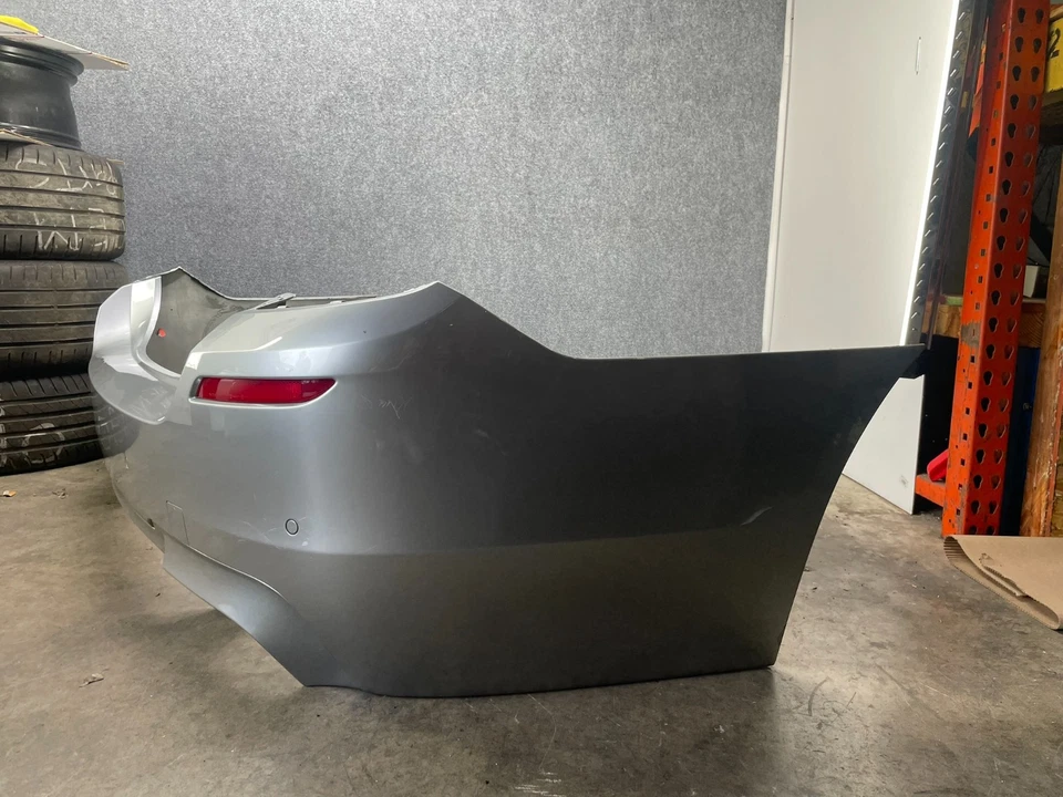 BMW 2012-2016 F10 M5 Rear Bumper Cover Assembly Pure Metal Silver Edition OEM - Image 3 of 4