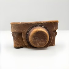Nicca Type-3 Rangefinder Camera Nikkor-H.C 5cm f/2 Lens with Leather Case