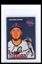 2023 Topps Chrome Platinum Anniversary - Esteban Quiroz #176 (RC)
