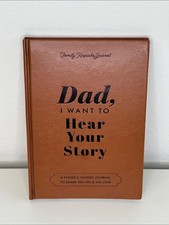 NEW Dad, I Want to Hear Your Story - Brown Guided Keepsake Journal, Father  s Day