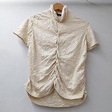 COMME DES GARCONS Half Sleeve Dot Top Size M