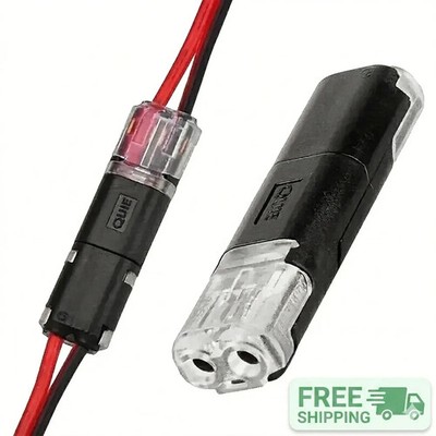 10 Stck. 2 Pin Weg Stecker Auto Elektrik Stecker Draht Kabel KFZ Wasserdicht