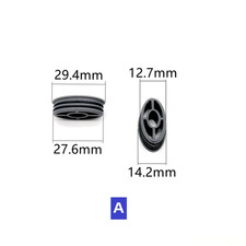 Water Faucet Oval Square Tap Spout Accessories Platics Outlet 1 Piece Bathroon B