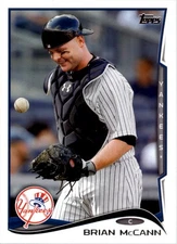 2014 Topps Update Baseball Card #US12C Brian McCann SP SABRmetrics