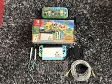 Nintendo Switch Animal Crossing Edition mit OVP und Tasche, guter Zustand