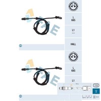 2X Sensor FüR Raddrehzahl FAE 78095 2 Sensor Raddrehzahl Drehzahlsensor