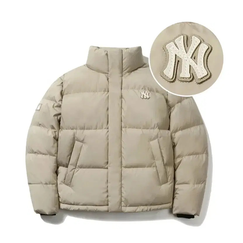 MLB Basic Duck Down Short Padded Jacket - Unisex … - image 4