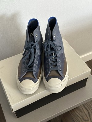 Converse x Hancock Vulcanised Articles Jack Purcell Hi Indigo Sneakers Rare