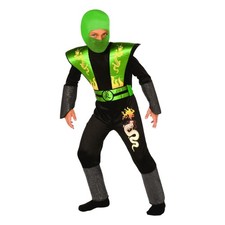 Green Ninja Warrior Dress Age: Years Child Costume Small