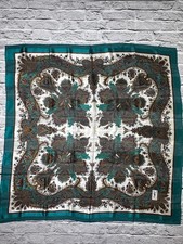 Yves Saint Laurent Paisley Large Scarf Multicolor 105cm 41.3in Pre-owned