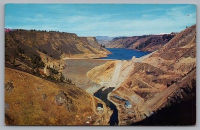 Anderson Ranch Dam Near Mountain Home ID The Highest Earth Postcard TS-306