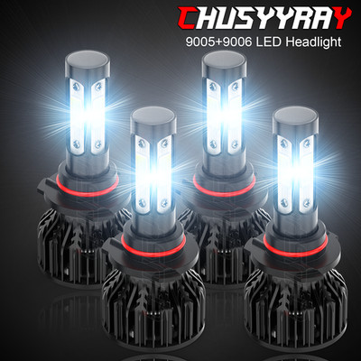 FOR 2005 2006 2007 HONDA ACCORD 3.0L V6 LED HEADLIGHT LAMP BULBS 6000K COMBO