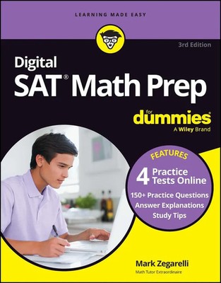 Digital SAT Math Prep for Dummies | Mark Zegarelli | Englisch | Taschenbuch