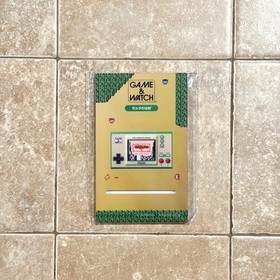 Game & Watch Legend of Zelda *ACRYLIC STAND* Amazon Preorder Bonus Nintendo NEW