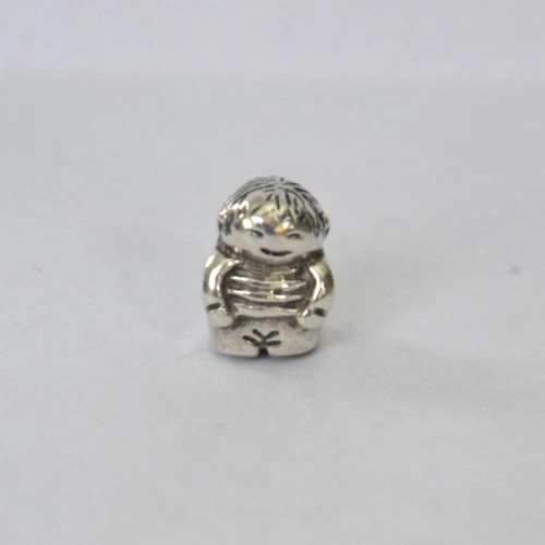 Original PANDORA Charm 925 Sterling Silber Silver Junge Boy