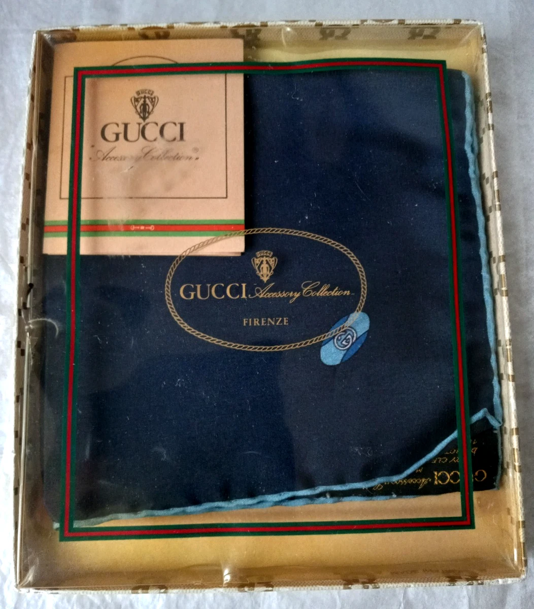 Gucci 100% Silk Handkerchiefs for Men for sale | eBay