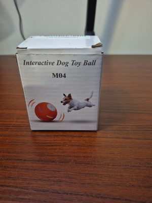 PetDroid Interactive Dog Ball Toy USB rechargeable, motion activated, auto roll