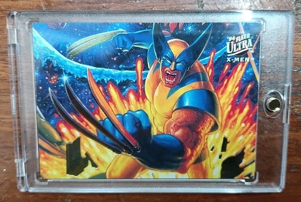 TEAM PORTRAIT 1994 Fleer Ultra X-Men WOLVERINE ! #5 of 9 FLAWLESS (10) 'MINT' - Image 2 of 4