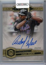 2021 Topps Five Star New York Mets Carlos Delgado Base Autographs