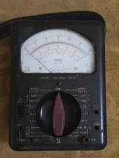 Triplett Model 630 Analog Multimeter Untested 