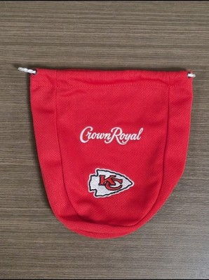 Kansas City Chiefs Red Crown Royal Bag New Game Day 2025 Limited Edition Red