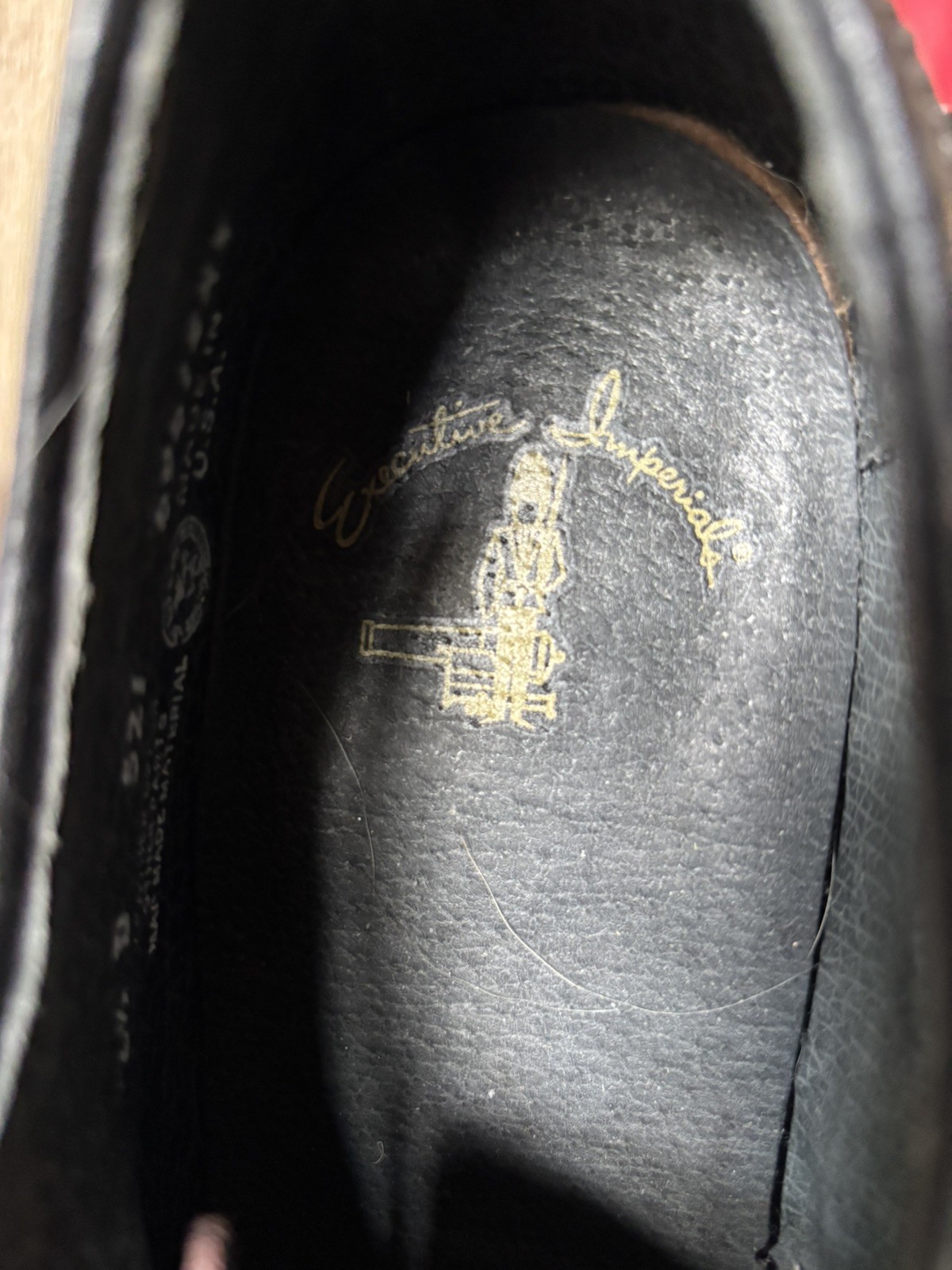 Executive Imperials Leather Wingtip Longwing 6.5 … - image 7