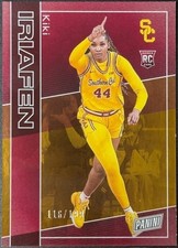 Kiki Iriafen 2025 Panini National Convention Silver Pack Orange #7 /199 *DEFECT*