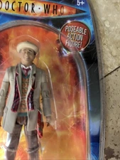DOCTOR WHO THE SEVENTH 7TH  DOCTOR WITH CREAM JACKET, HAT & UMBRELLA New Unopene