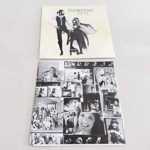 Vintage 12" Vinyl Record+Insert Fleetwood Mac - Rumours w/ Stevie Nicks 1977