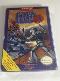 Mega Man 3 (Nintendo, NES) Complete CIB - Tested