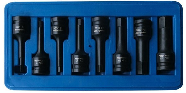 "Adler InnensechskantschlüSsel-Set 8-Teilig 1/2\" Cr-Mo Stahl"-image