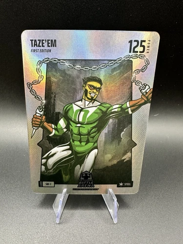 2024 Bo Jackson Battle Arena Taze’em Silver Battle Foil SBF-7
