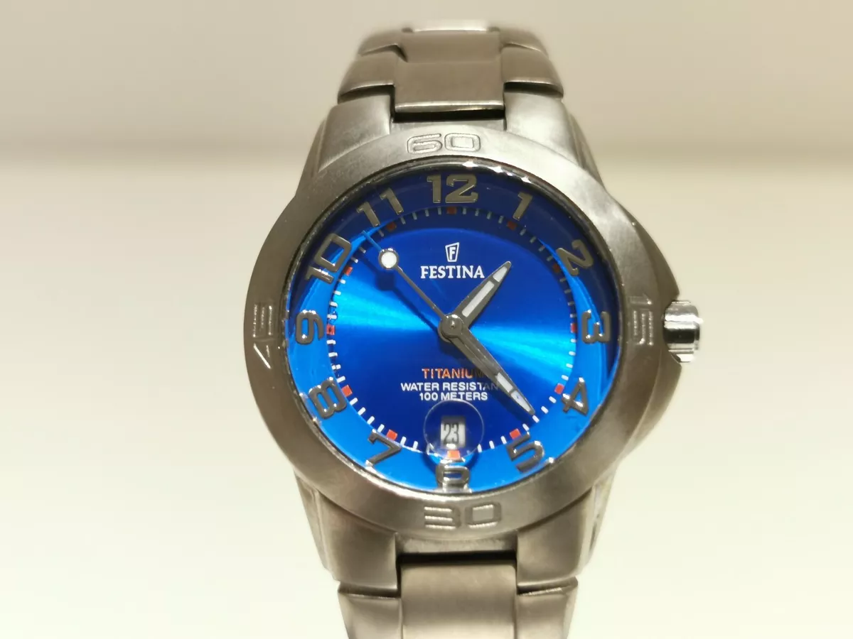 Festina quartz water resist 100 meter clearance