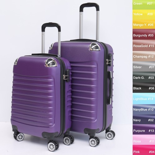 Maleta B-102 maleta rígida trolley maleta de viaje M a XL o juego - Imagen 42 de 136