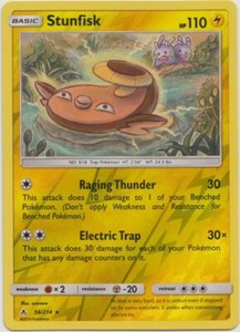 Stunfisk 56/214 Unbroken Bonds Reverse Holo
